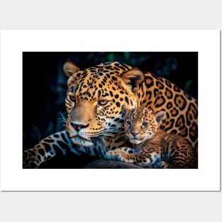 Leopard Animal Wild Beauty Freedom Wilderness Enchanting Posters and Art